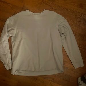 lululemon men’s large white sweatshirt